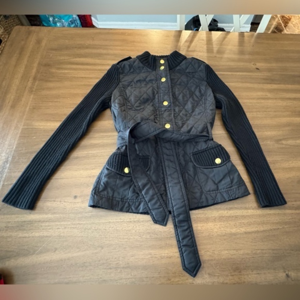 Banana Republic Wool Blend Belted Jacket Size Small